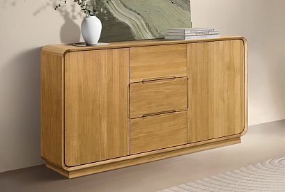 Тумба "Монблан" 3 (с ящиками); бейц-масло