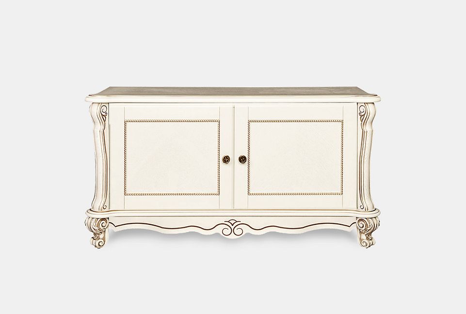 Тумба в прихожую "Алези"; античная бронза