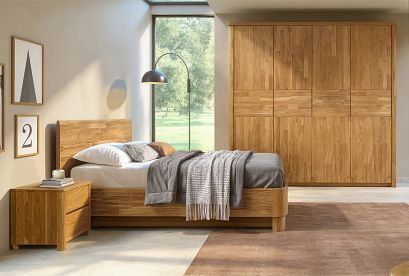 Тумба прикроватная "Норд"; бейц-масло