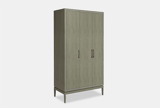 Шкаф для одежды "Коста" 3-х дв. без зеркала массив и шпон дуба 3