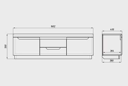 Тумба под ТВ "Бремен" 160