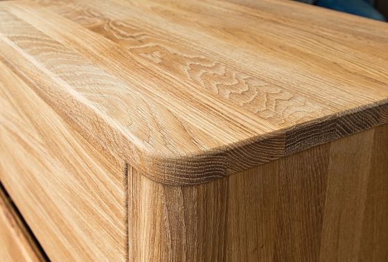 Тумба 2-х дверная "Норд" массив дуба 9