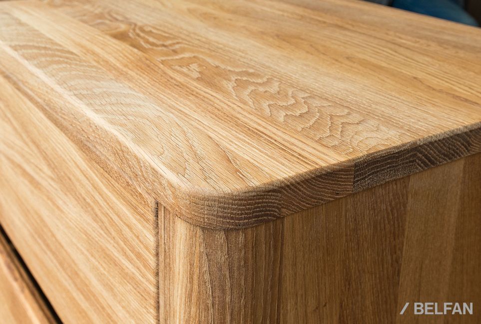 Тумба 2-х дверная "Норд" массив дуба 5