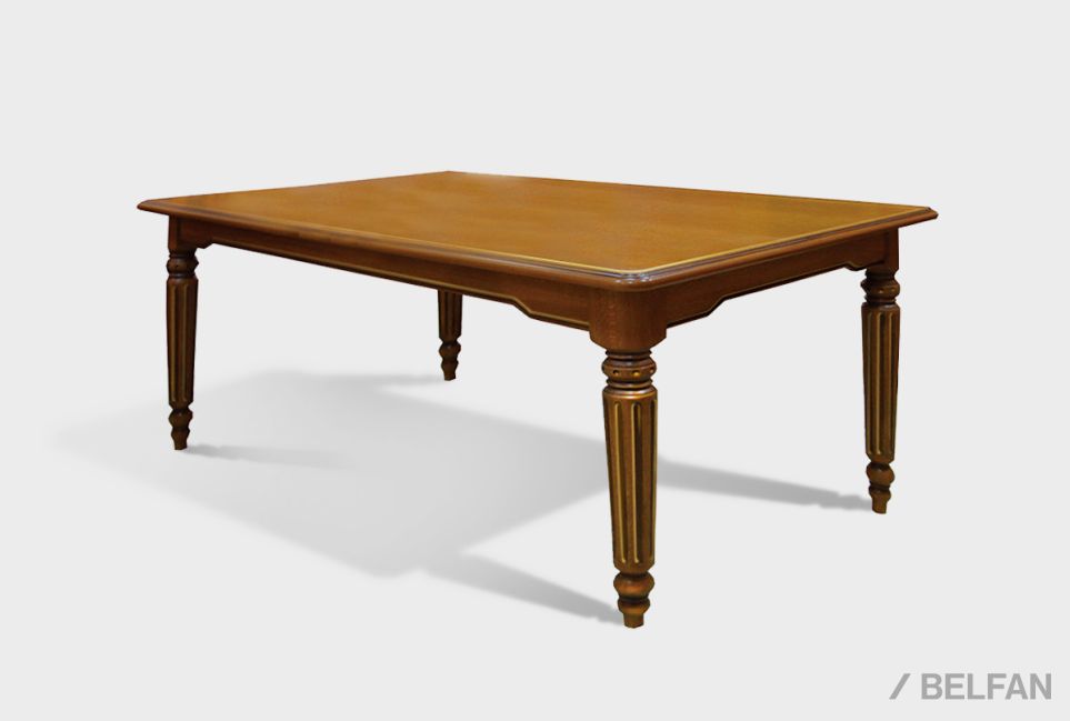 Стол обеденный "Давиль" массив и шпон дуба 1