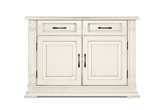 Тумба 2-х дверная "Верди Люкс 2" массив и шпон дуба 4