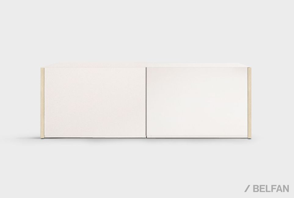 Дополнительная секция для шкафа 2-х дв. "Уоллстрит" массив дуба, МДФ 1