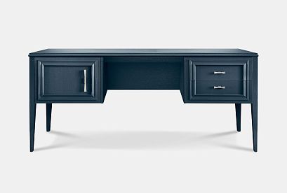 Стол письменный "Сакраменто" (2 тумбы); *А-016.13-2; сумеречный