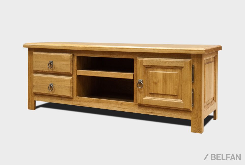 Тумба под ТВ "Горд" массив дуба 1