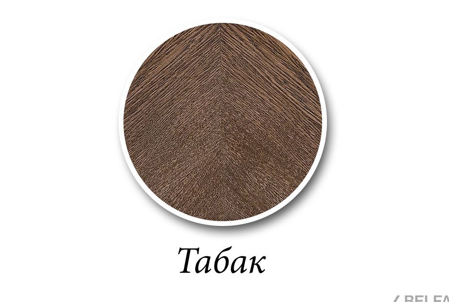 Шкаф с витриной "Алези 2" массив и шпон дуба 1