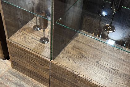 Тумба высокая "Бремен" (стекло)