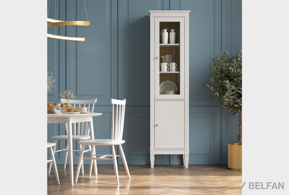 Витрина "Ольса-С" 110 массив сосны 1