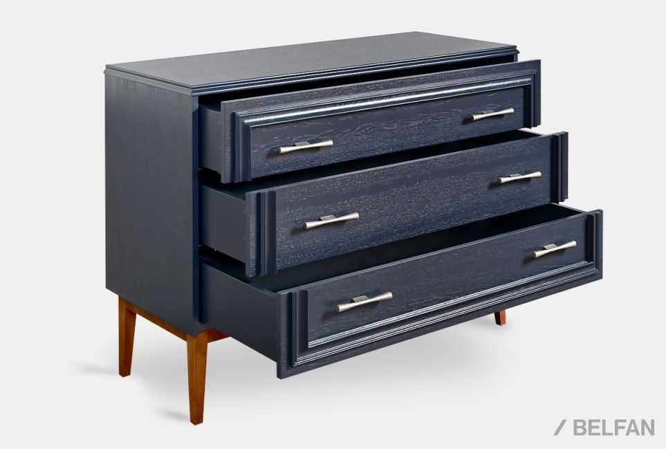 Комод "Сакраменто" массив и шпон дуба, МДФ 10