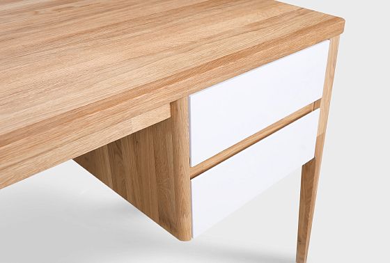 Стол письменный "Уоллстрит" массив дуба, МДФ 12