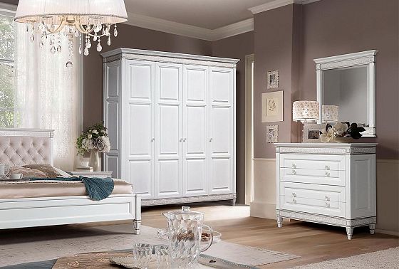 Зеркало настенное "Сиена" массив и шпон дуба, МДФ 3