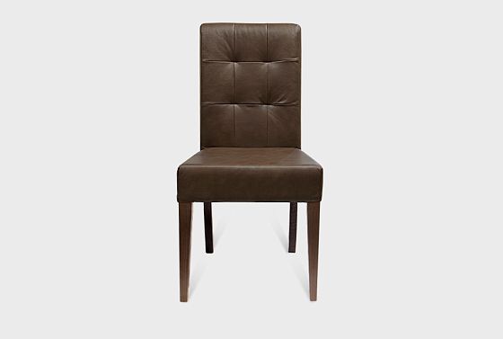 Стул "Берген" (кожа) массив дуба 2