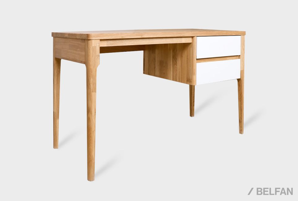 Стол письменный "Уоллстрит" массив дуба, МДФ 2