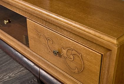 Тумба под ТВ 4-х секционная "Соната" (декор)