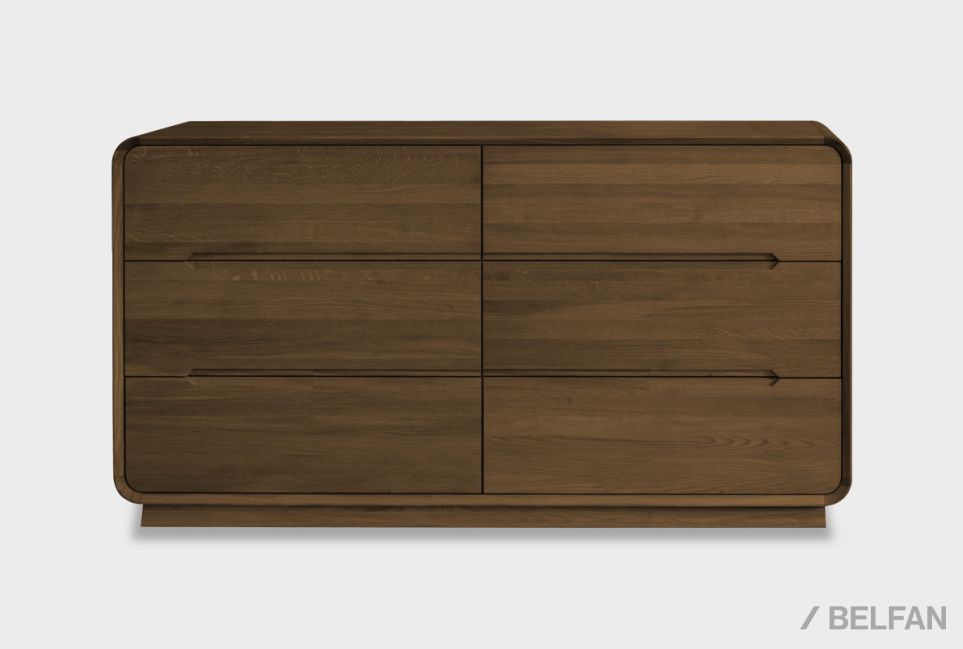 Комод "Монблан" 6 массив дуба 2