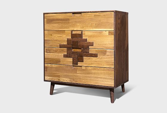Комод "Ирвинг Дизайн" 1 массив дуба 9