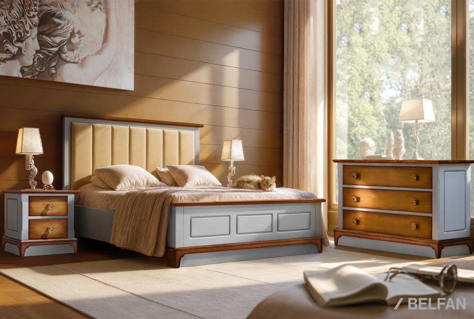 Комод "Бриансон" массив и шпон дуба, МДФ 5