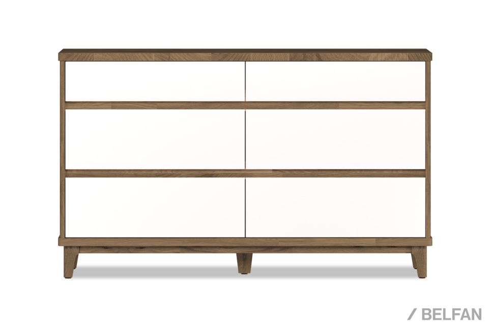 Комод "Уоллстрит" 6 массив дуба, МДФ 1