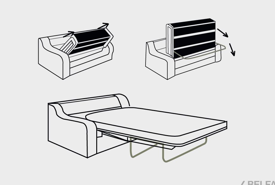 "Милан-1" диван 2-х местный 5
