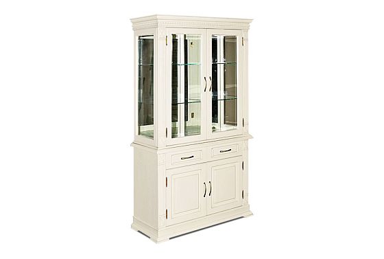 Шкаф комбинированный "Верди Люкс 2з" массив и шпон дуба 3