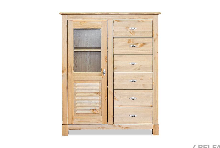 Комод "Рауна" 16 массив сосны 1