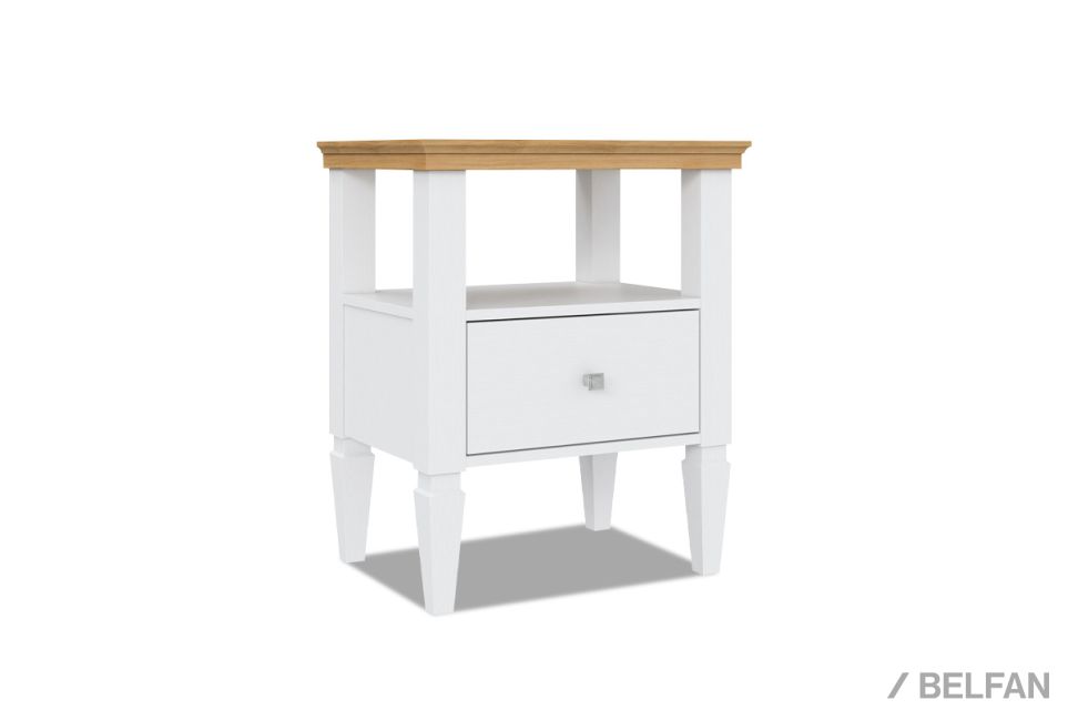 Тумба прикроватная "Ольса" 01 массив сосны 1