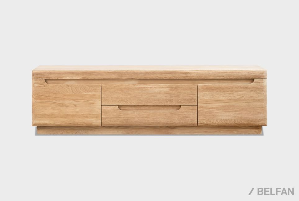 Тумба под ТВ "Бремен" 180 массив дуба 2