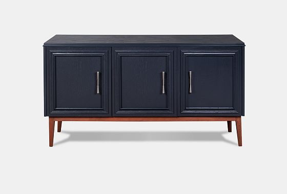 Тумба "Сакраменто" 3 массив и шпон дуба, МДФ 5