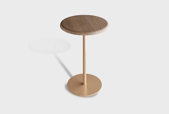 Стол журнальный "Меридиан" массив дуба, металл 6