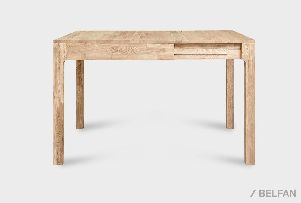 Стол обеденный "Норд" (раскладной) массив дуба 2