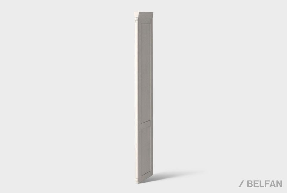 Фасад боковой "Тэфи" массив и шпон дуба 1