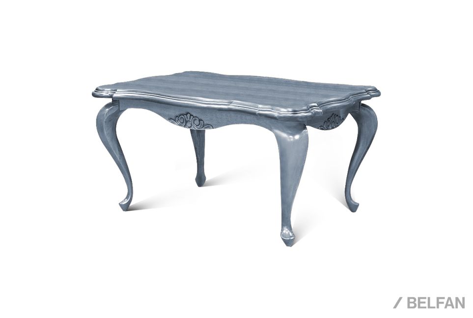 Стол журнальный "Грация" массив и шпон дуба 1