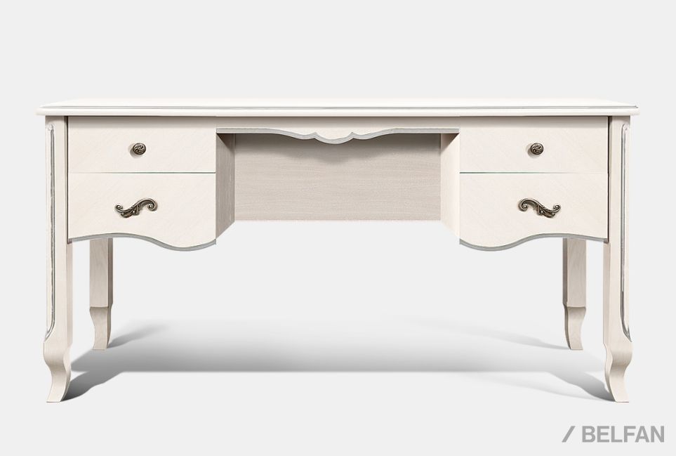 Стол письменный "Катрин" массив и шпон дуба 1