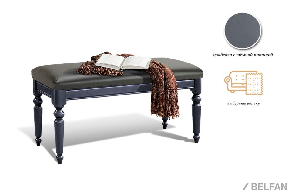 Банкетка "Лика" (большая) массив и шпон дуба 1