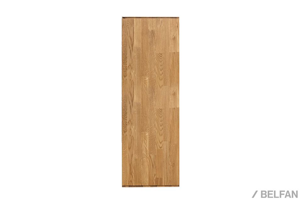 Шкаф навесной "Гринвуд" (левый) массив дуба 17