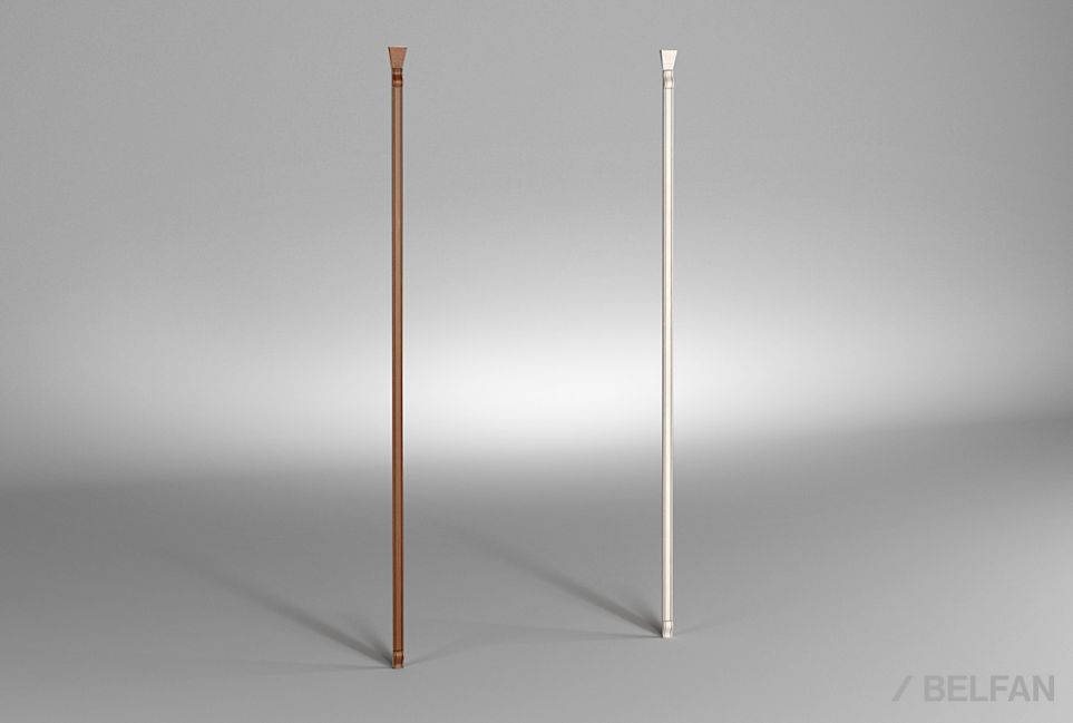 Пилястра соединительная "Тэфи" массив и шпон дуба 2