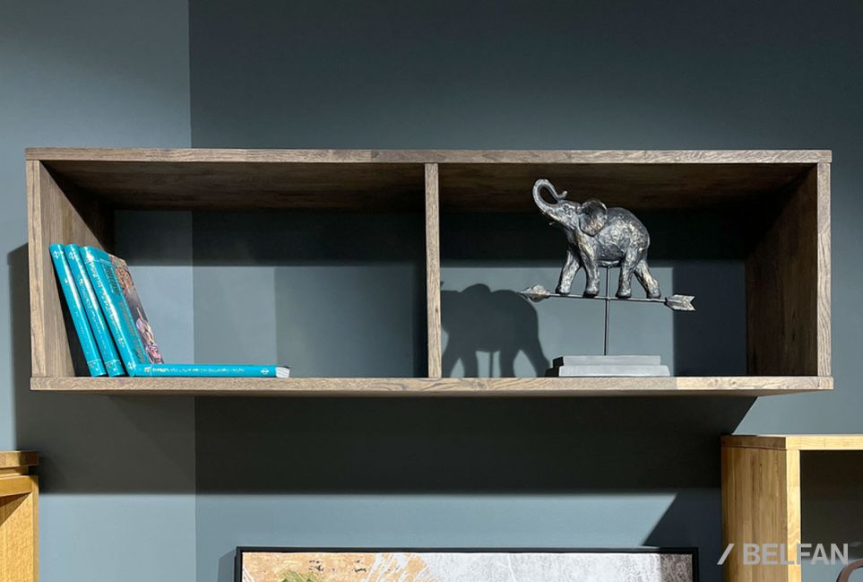 Полка настенная "Cube Design" 2 массив дуба 4