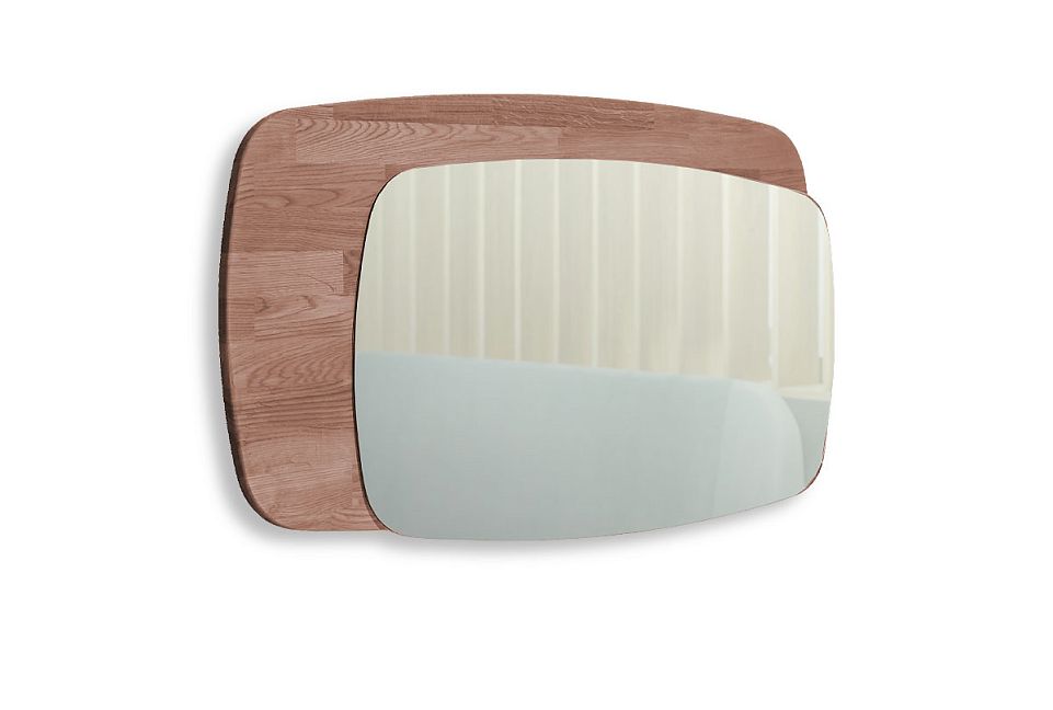 Зеркало настенное "Geneva"; торфяной дуб