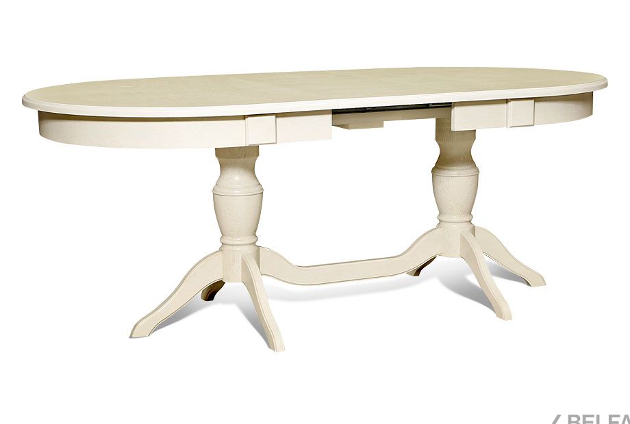 Стол обеденный "Верди Люкс 3РД" массив и шпон дуба 2