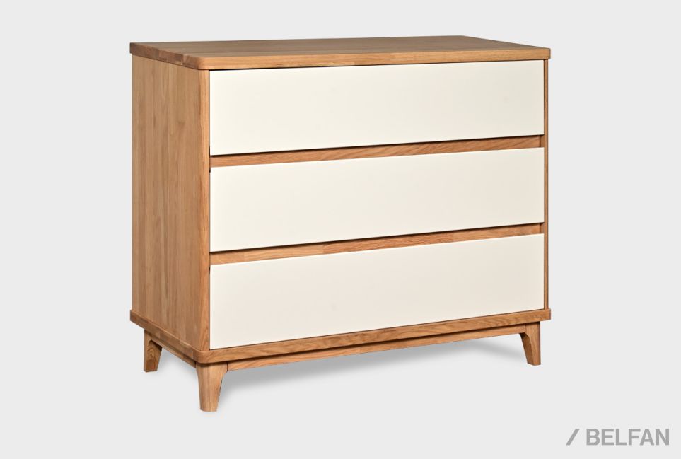 Комод "Уоллстрит" 3 массив дуба, МДФ 3