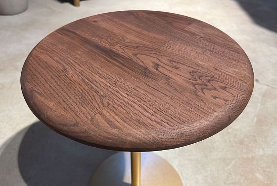 Стол журнальный "Меридиан" массив дуба, металл 6