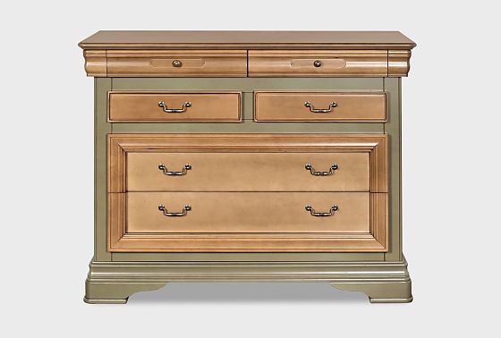 Комод "Оливия" массив и шпон ольхи 13