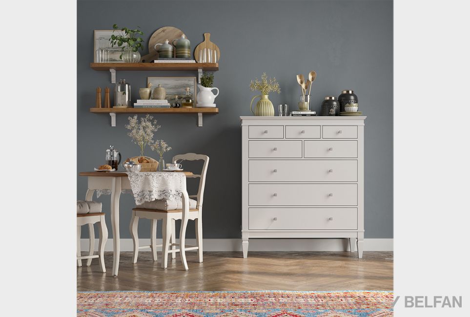 Комод "Ольса-С" 323 массив сосны 1