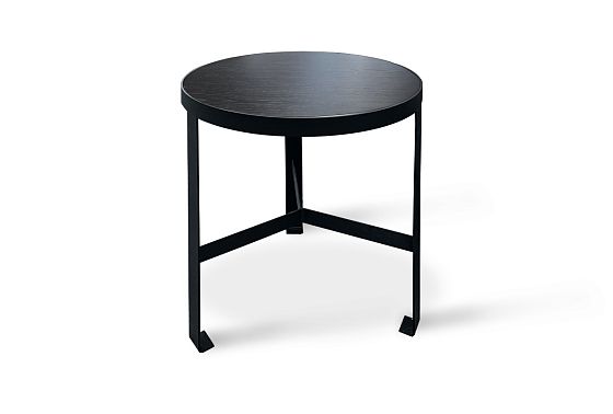 Стол журнальный "Collin" (круглый) малый массив и шпон дуба, МДФ 8