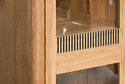 Витрина 1-но дверная "Бергамо" (левая)