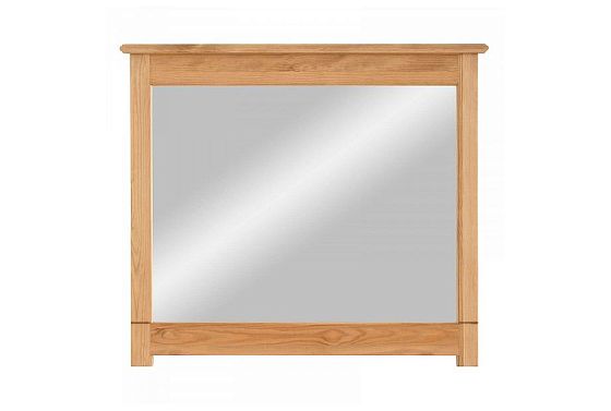 Зеркало навесное "Рауна" массив сосны 3