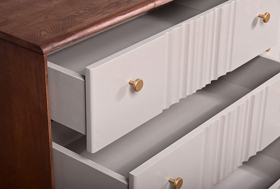 Комод "Меридиан" 6 массив дуба, МДФ 5